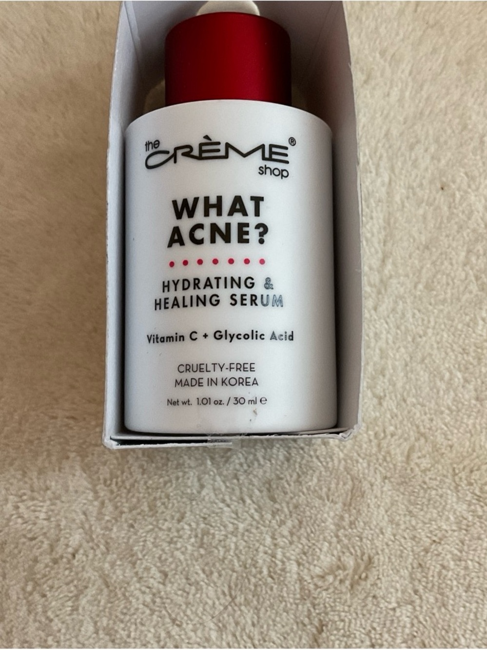 The Crème Shop Hydrating & Healing Serum - Holographic Packaging, White Cap - Picture 2 of 4